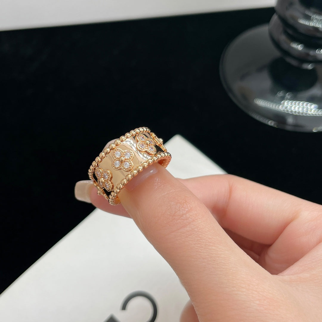 [Vellora-Opalyn]PERLEE DIAMOND LARGE RING