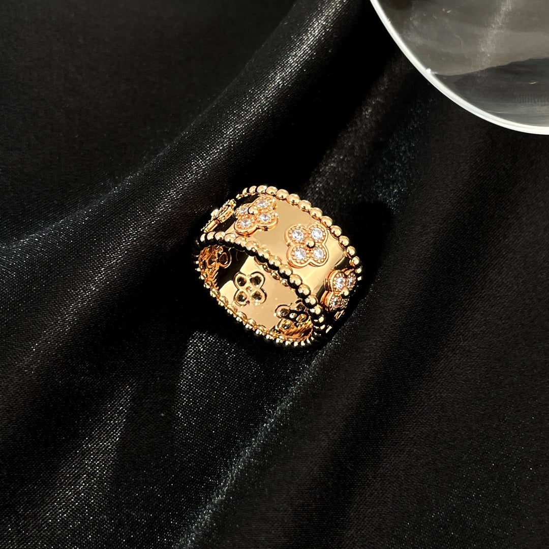 [Vellora-Opalyn]PERLEE DIAMOND LARGE RING