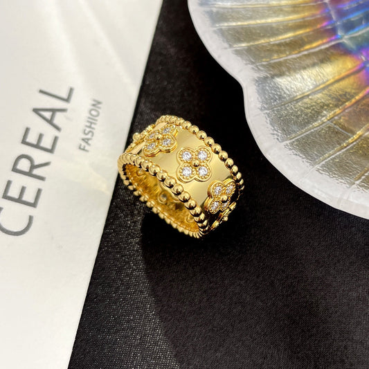 [Vellora-Opalyn]PERLEE DIAMOND LARGE RING