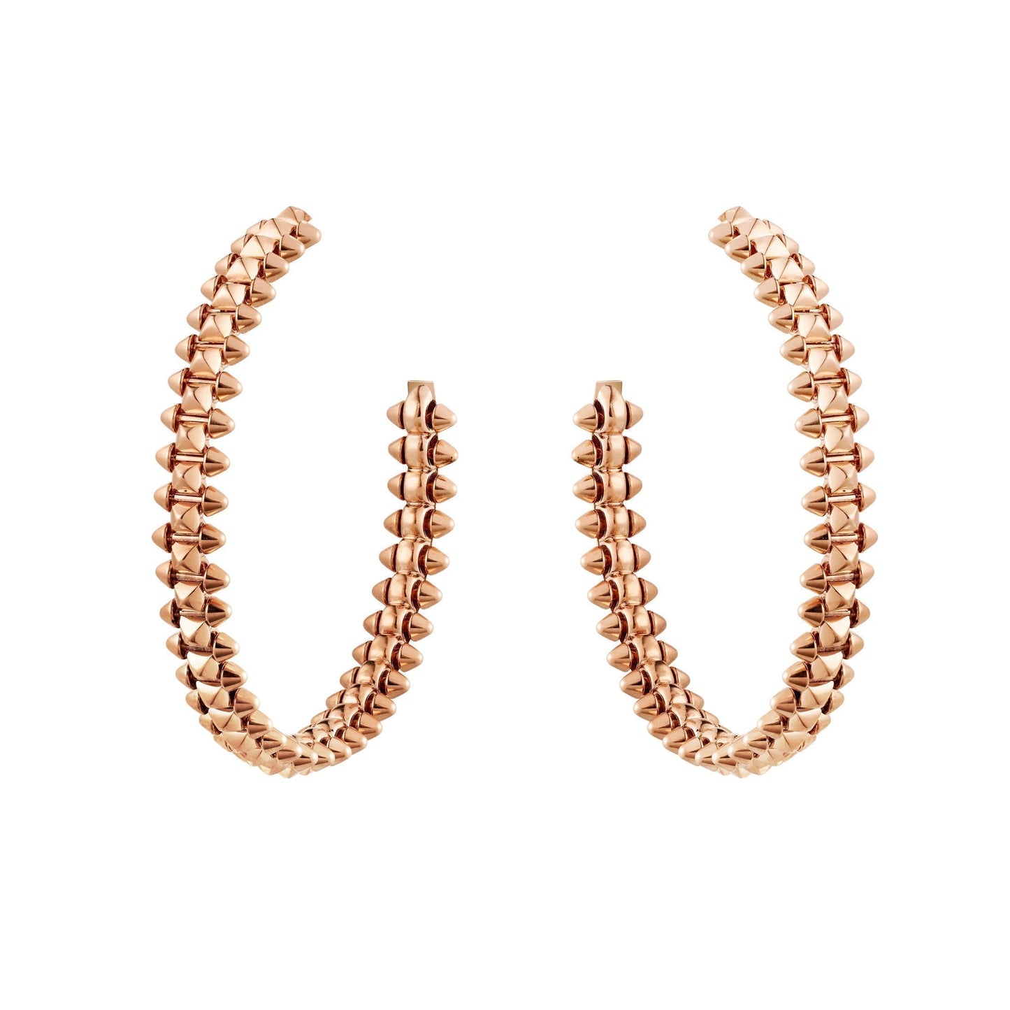 [Vellora-Opalyn]CLASH LARGE HOOP EARRINGS
