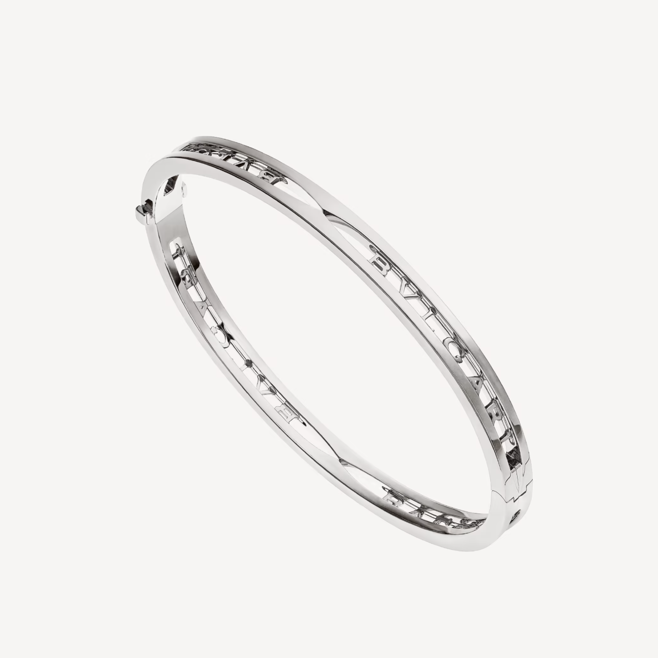 [Vellora-Opalyn]ZERO 1 SPIRAL LOGO SILVER BRACELET