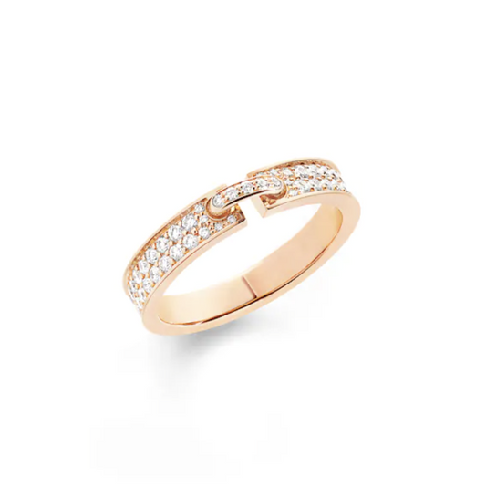 [Vellora-Opalyn]ALLIANCE LIENS VIDENCE PAVED DIAMOND 4MM RING