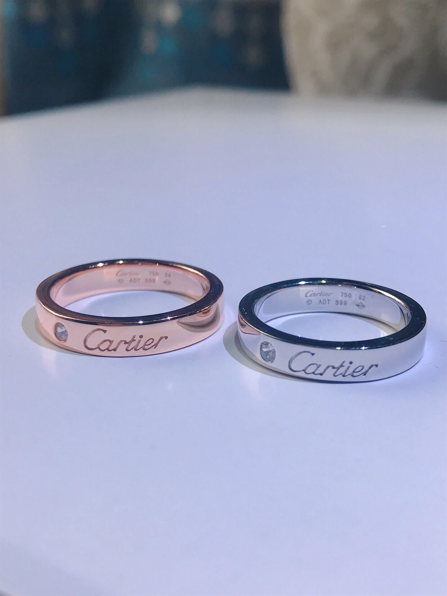 [Vellora-Opalyn]C PLATINUM 1 DIAMOND RING
