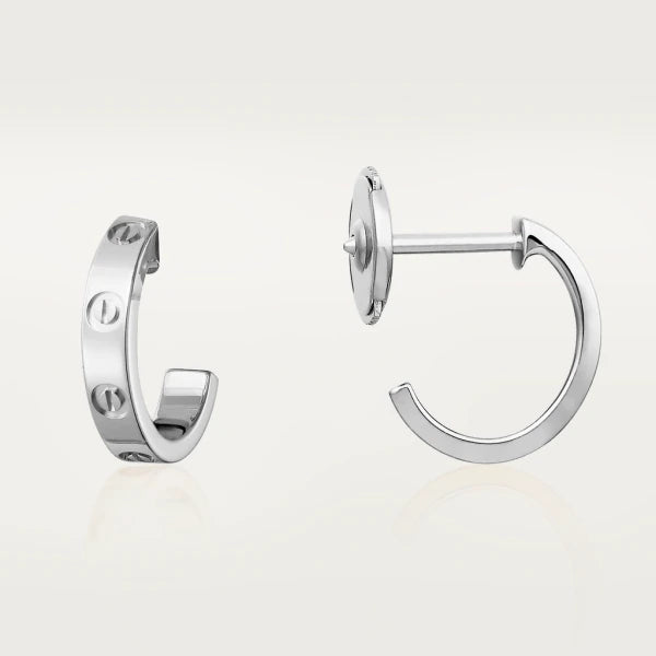 [Vellora-Opalyn]LOVE EARRINGS 2.65MM SILVER