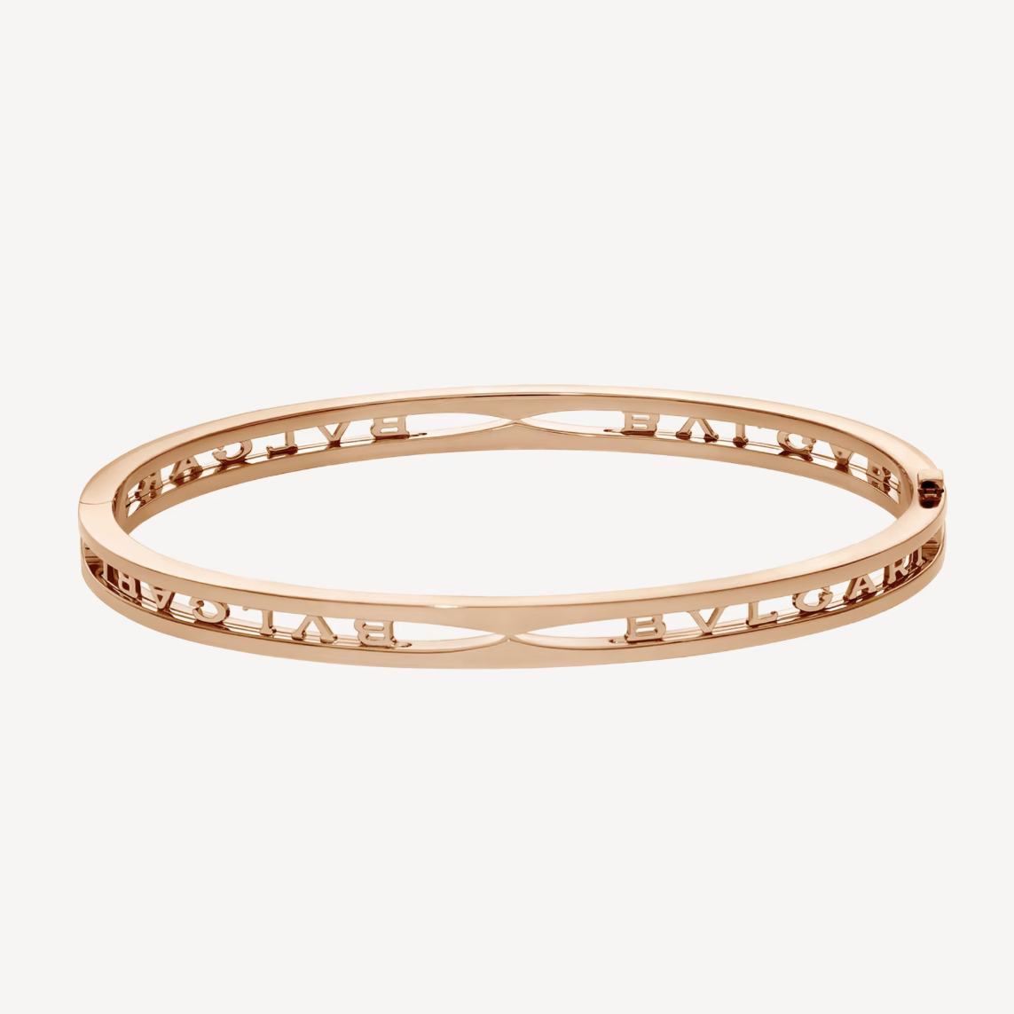 [Vellora-Opalyn]ZERO 1 SPIRAL LOGO PINK GOLD BRACELET