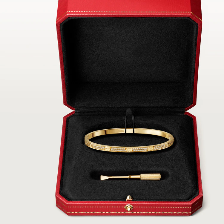 [Vellora-Opalyn]LOVE BRACELET 3.65MM DIAMOND-PAVED