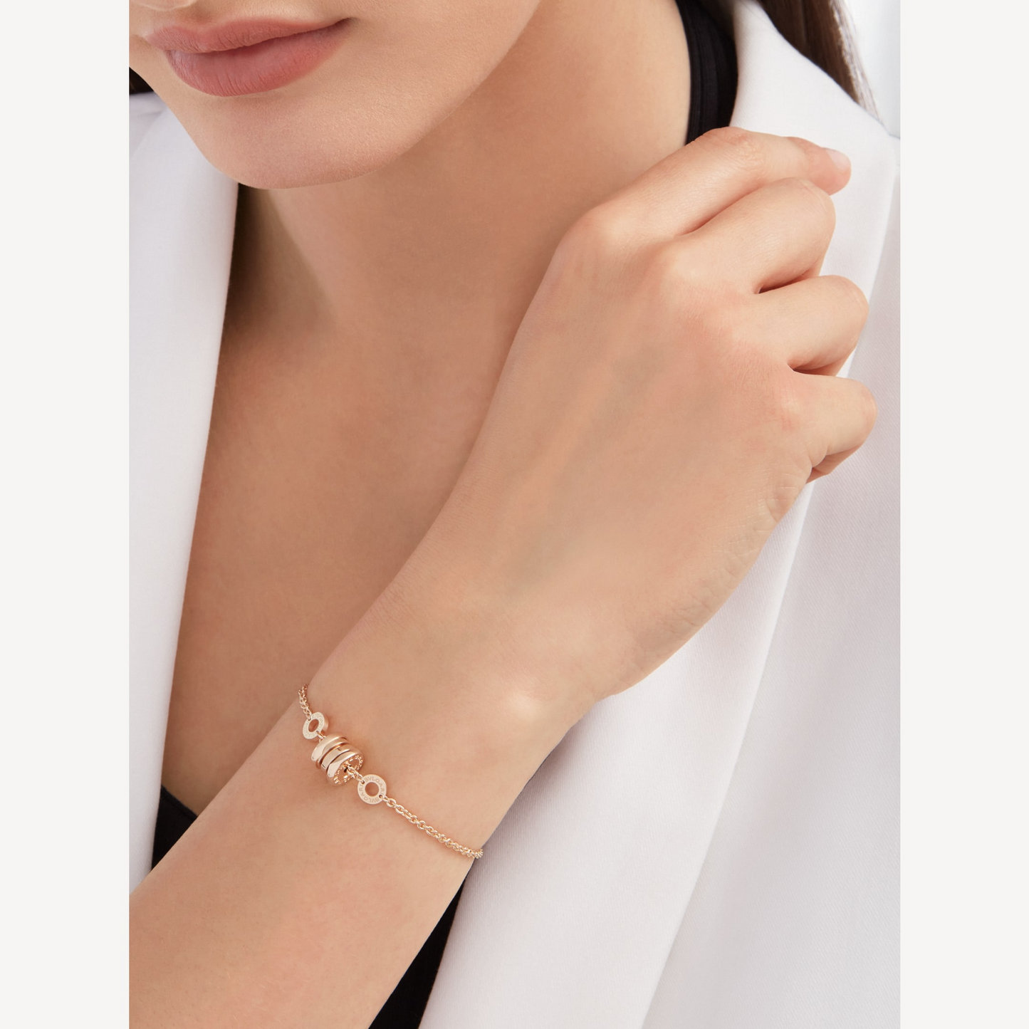 [Vellora-Opalyn]ZERO 1 SOFT PINK GOLD BRACELET