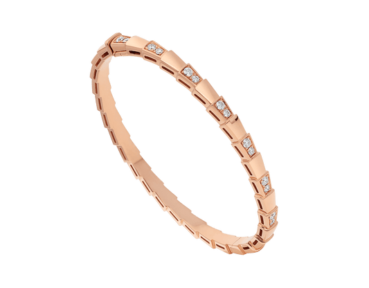 [Vellora-Opalyn]SERPENTI SMALL BRACELET PINK GOLD DIAMOND