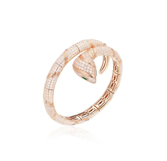 [Vellora Opalyn] HAUTE COUTURE GOLD SERPENTI BRACELET
