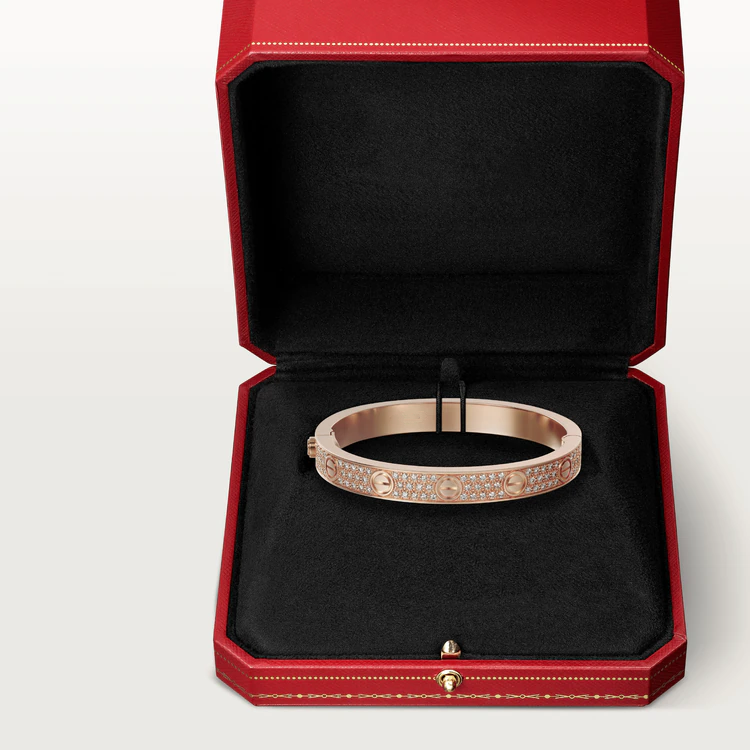[Vellora-Opalyn]LOVE BRACELET 6.1MM DIAMOND-PAVED