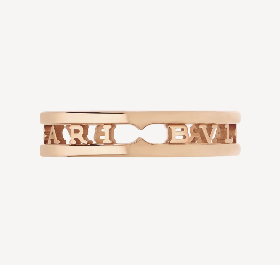 [Vellora-Opalyn]ZERO 1 ONE-BAND WITH OPENWORK LOGO SPIRAL RING