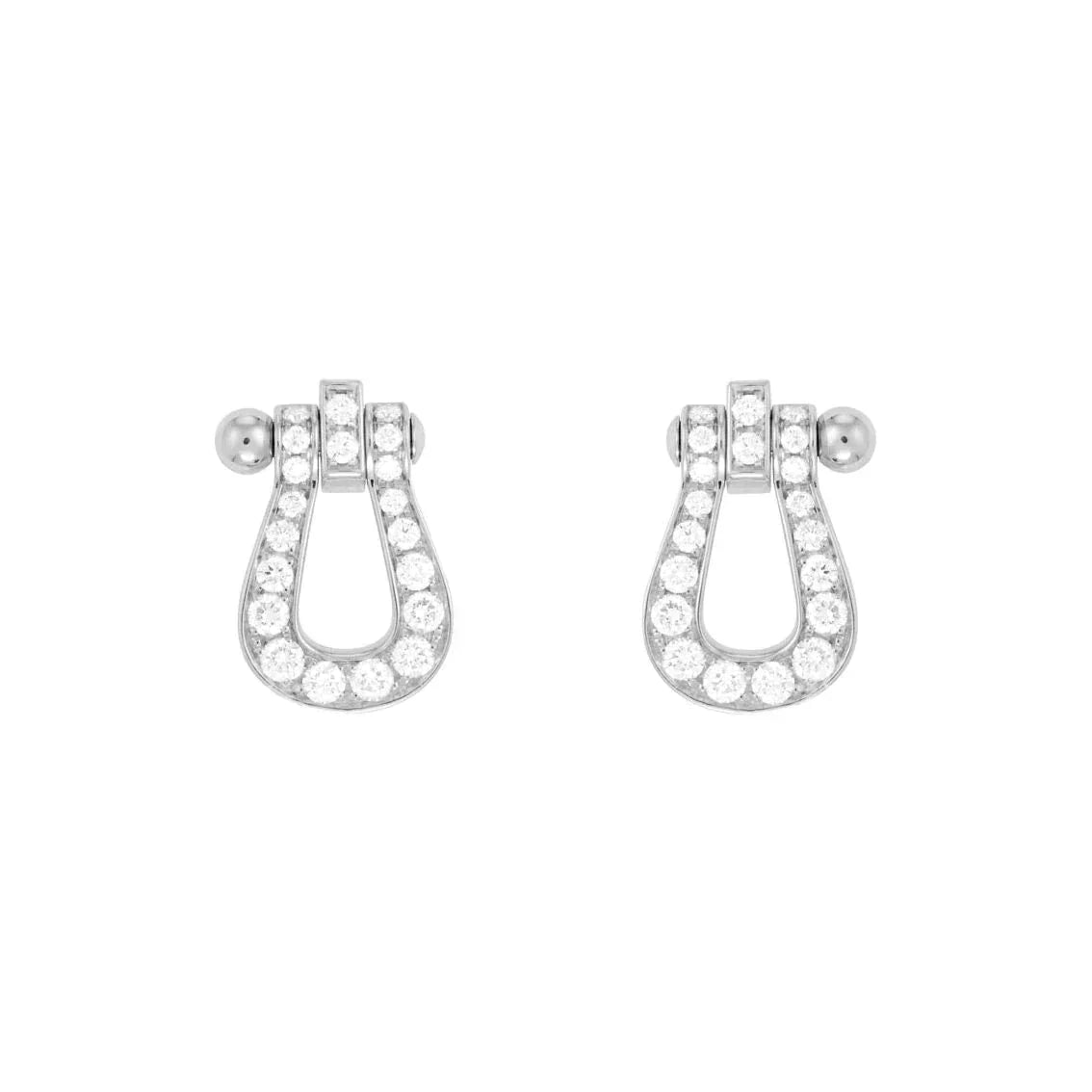 [Vellora-Opalyn]FORCE 10 FULL DIAMOND STUD EARRINGS MINI MODEL