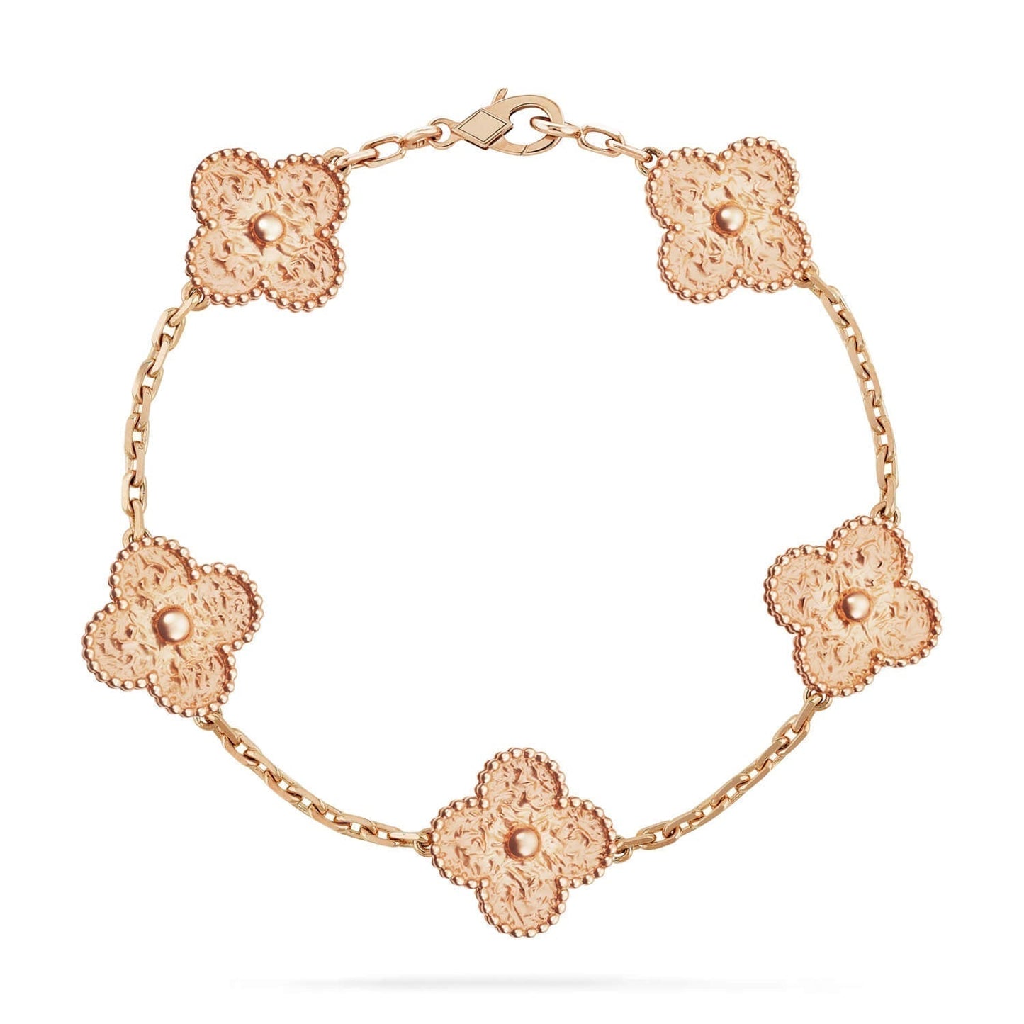[Vellora-Opalyn]CLOVER 5 MOTIFS BRONZING BRACELET
