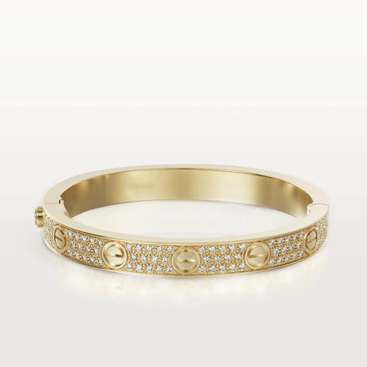 [Vellora-Opalyn]LOVE BRACELET 6.1MM DIAMOND-PAVED