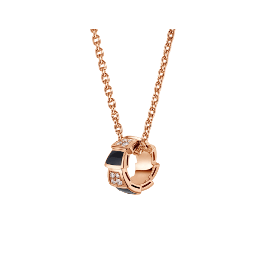 [Vellora-Opalyn]SERPENTI PEDANT DIAMOND NECKLACE