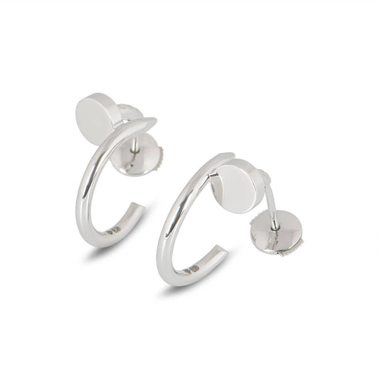 [Vellora-Opalyn]JUSTE EARRINGS SILVER