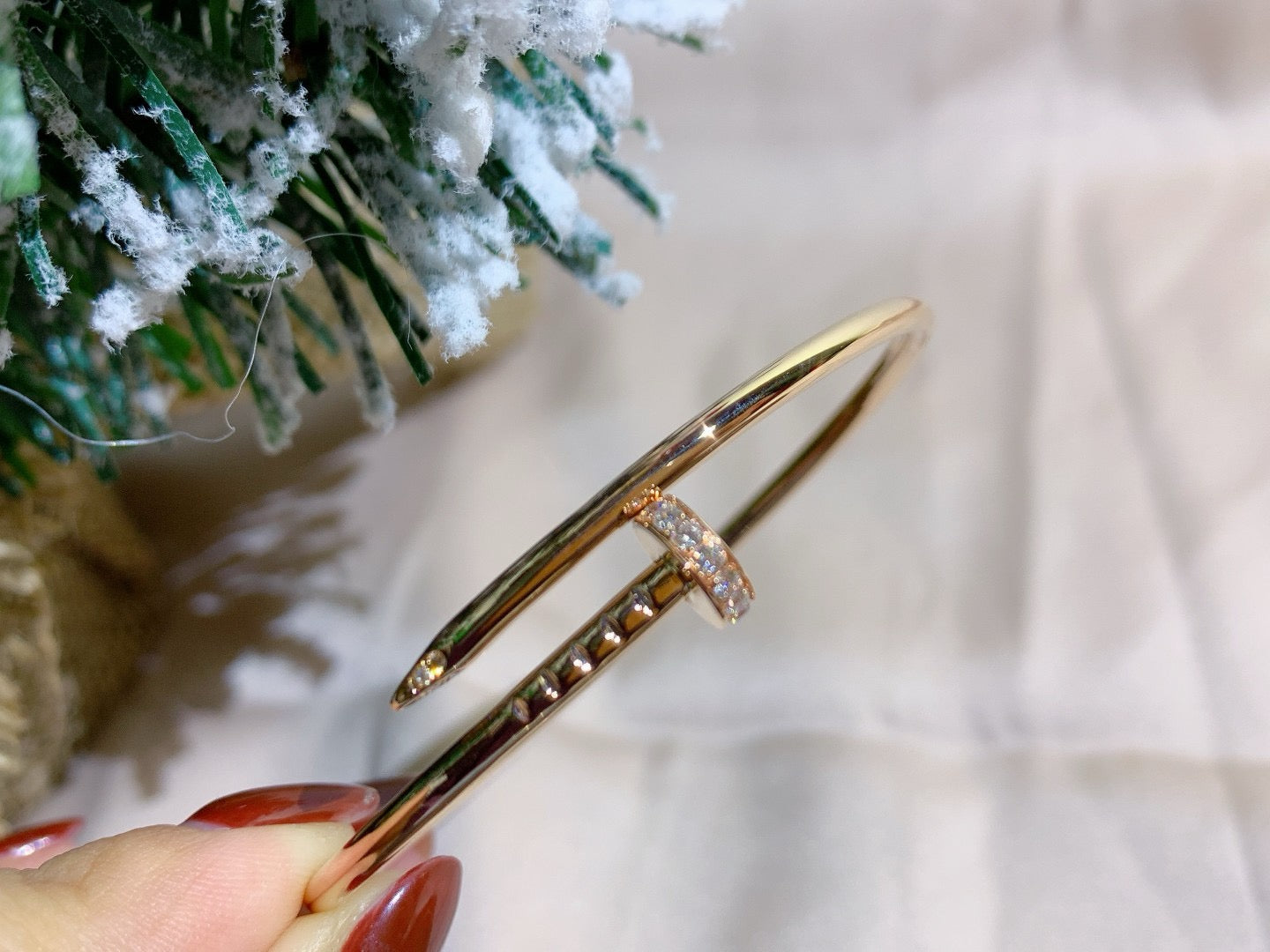 [Vellora-Opalyn]JUSTE BRACELET 2.5MM DIAMONDS
