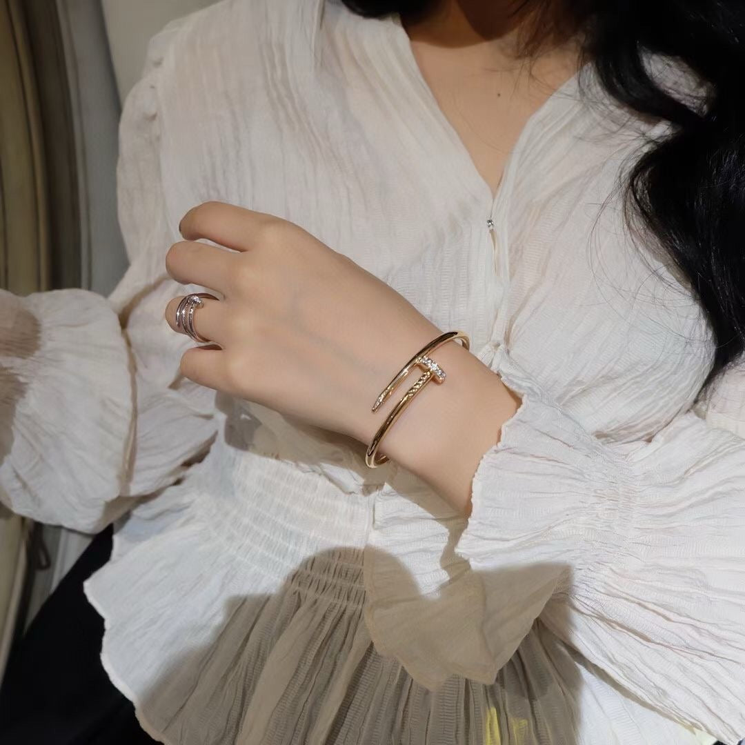 [Vellora-Opalyn]JUSTE BRACELET 3.5MM DIAMONDS