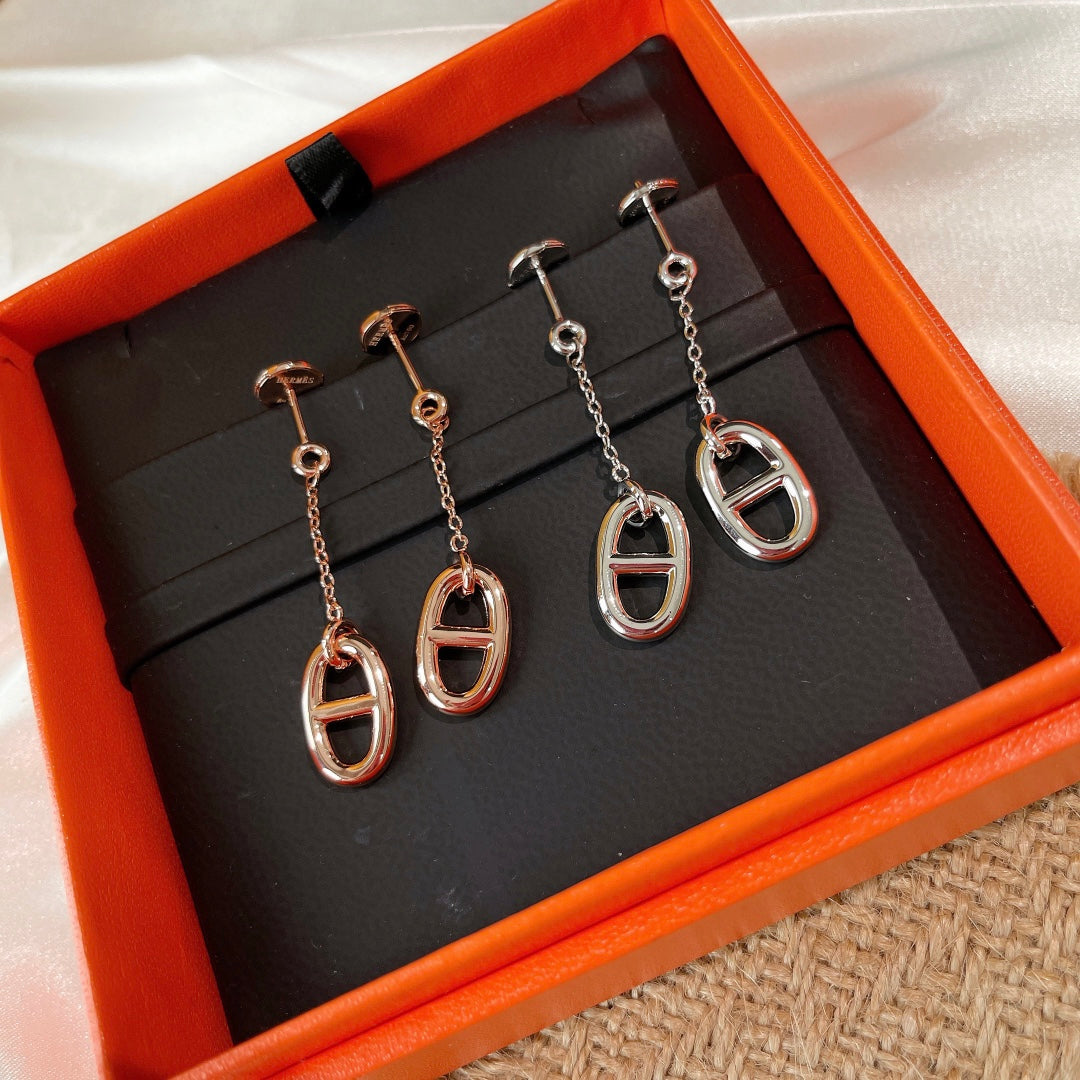 [Vellora-Opalyn]CHAINE TASSEL EARRINGS