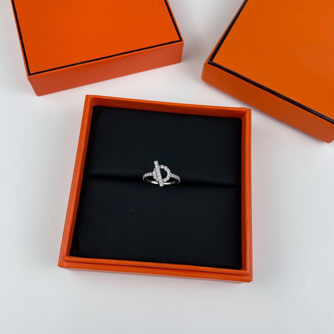 [Vellora-Opalyn]ECHAPPEE RING SILVER DIAMOND