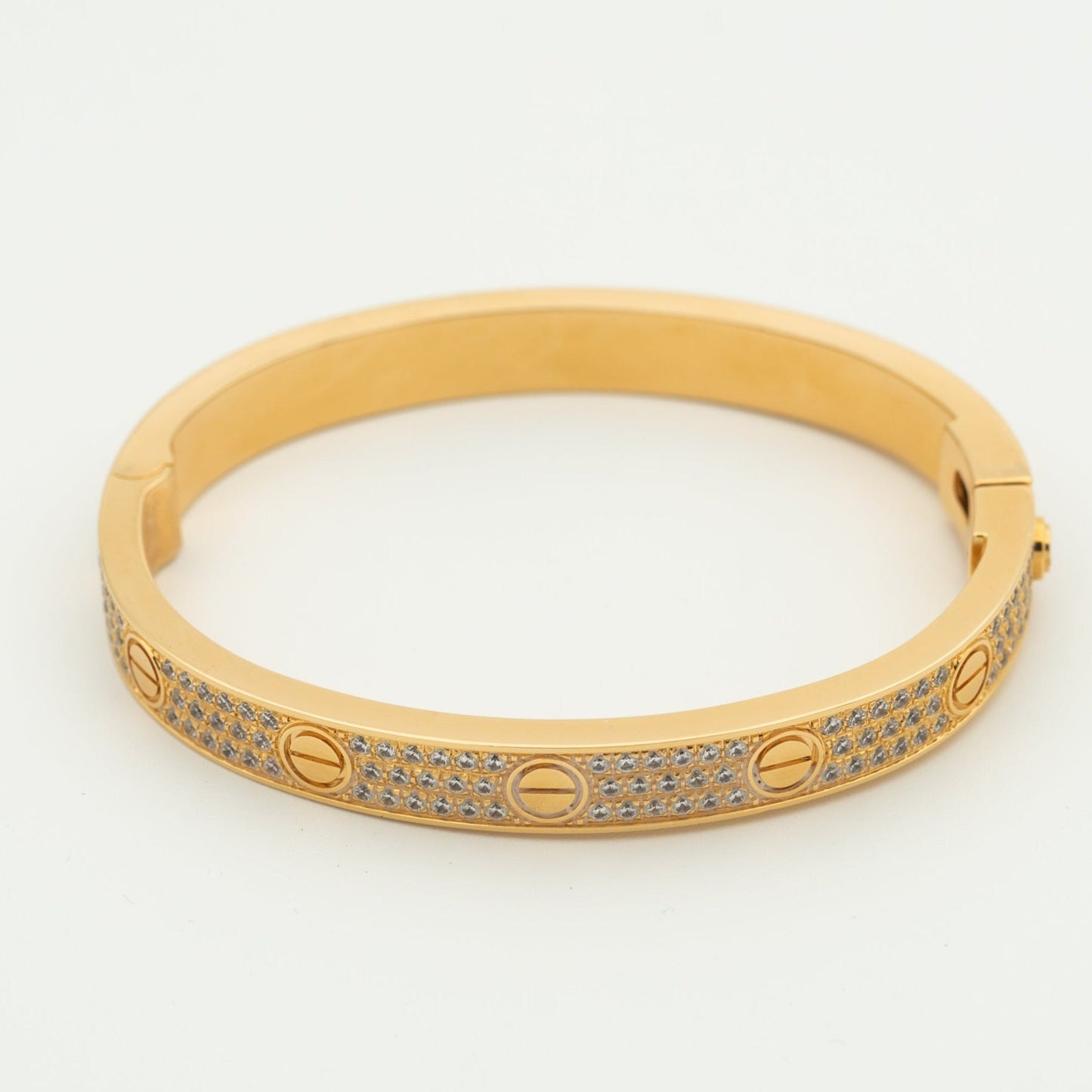 [Vellora-Opalyn]LOVE BRACELET 6.1MM DIAMOND-PAVED