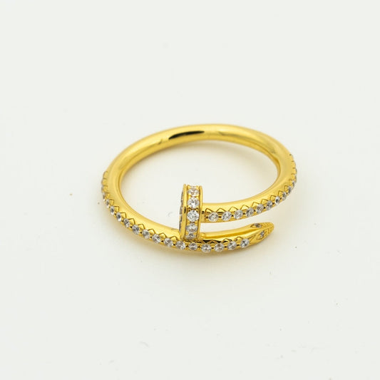 [Vellora-Opalyn]JUSTE RING 1.8MM GOLD DIAMONDS