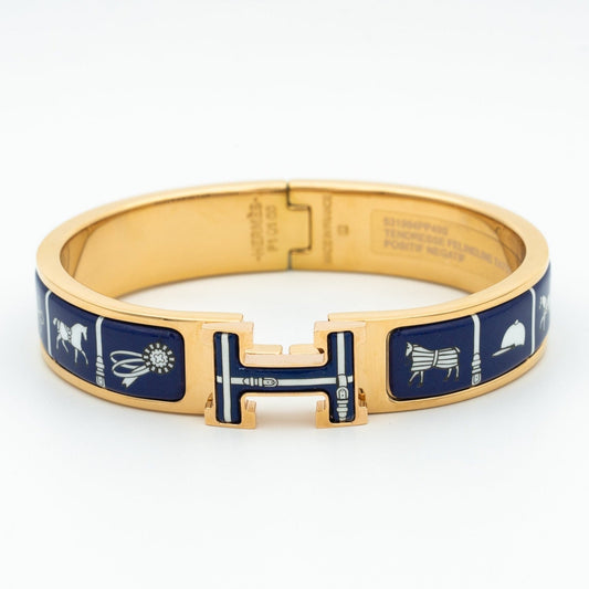 [Vellora-Opalyn]H BRACELET BLUE CERAMIC