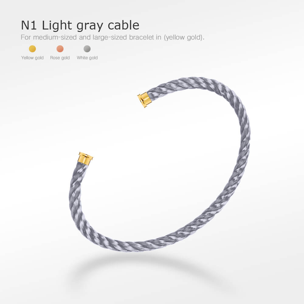 [Vellora-Opalyn]FORCE SERIES BRACELET CABLES 50 CHOICES (DIY SELECTION)