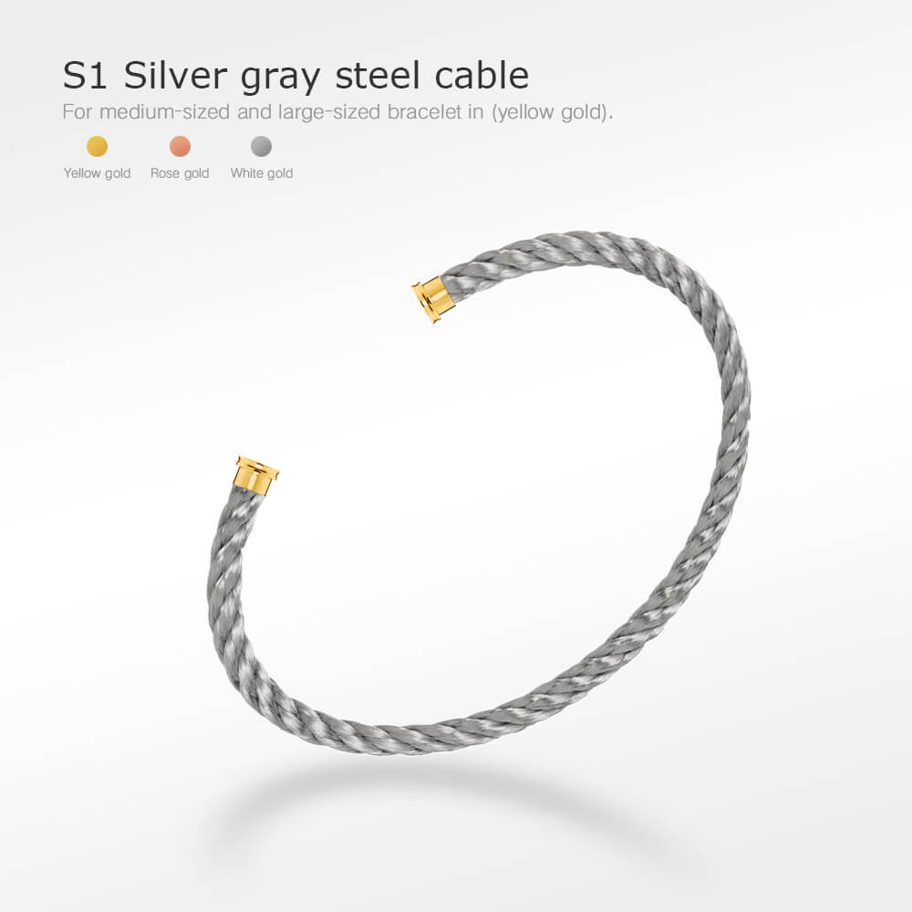 [Vellora-Opalyn]FORCE SERIES BRACELET CABLES 50 CHOICES (DIY SELECTION)