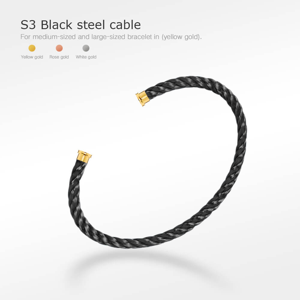 [Vellora-Opalyn]FORCE SERIES BRACELET CABLES 50 CHOICES (DIY SELECTION)
