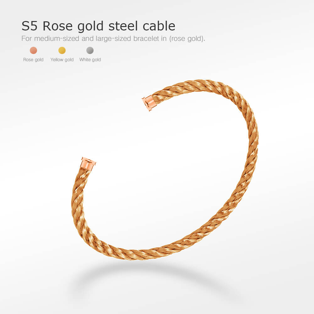 [Vellora-Opalyn]FORCE SERIES BRACELET CABLES 50 CHOICES (DIY SELECTION)