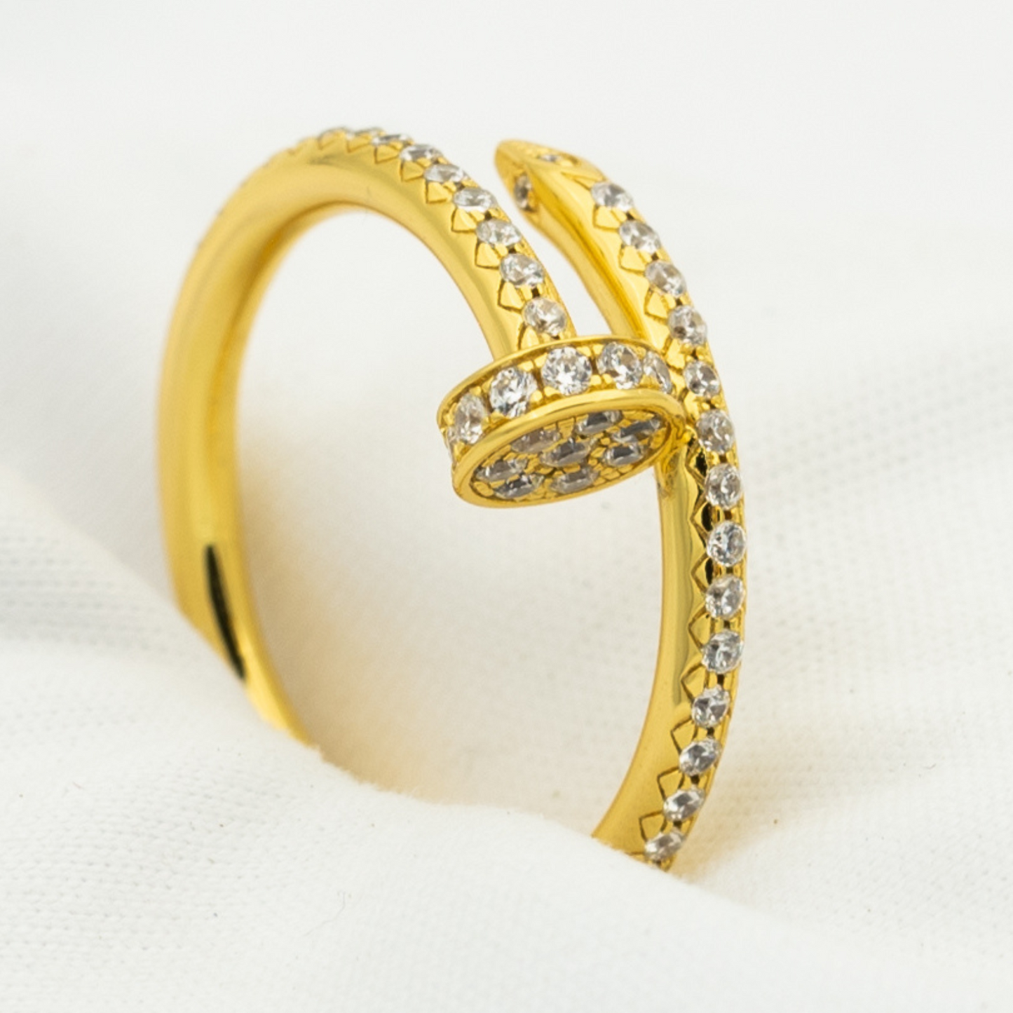 [Vellora-Opalyn]JUSTE RING 1.8MM GOLD DIAMONDS