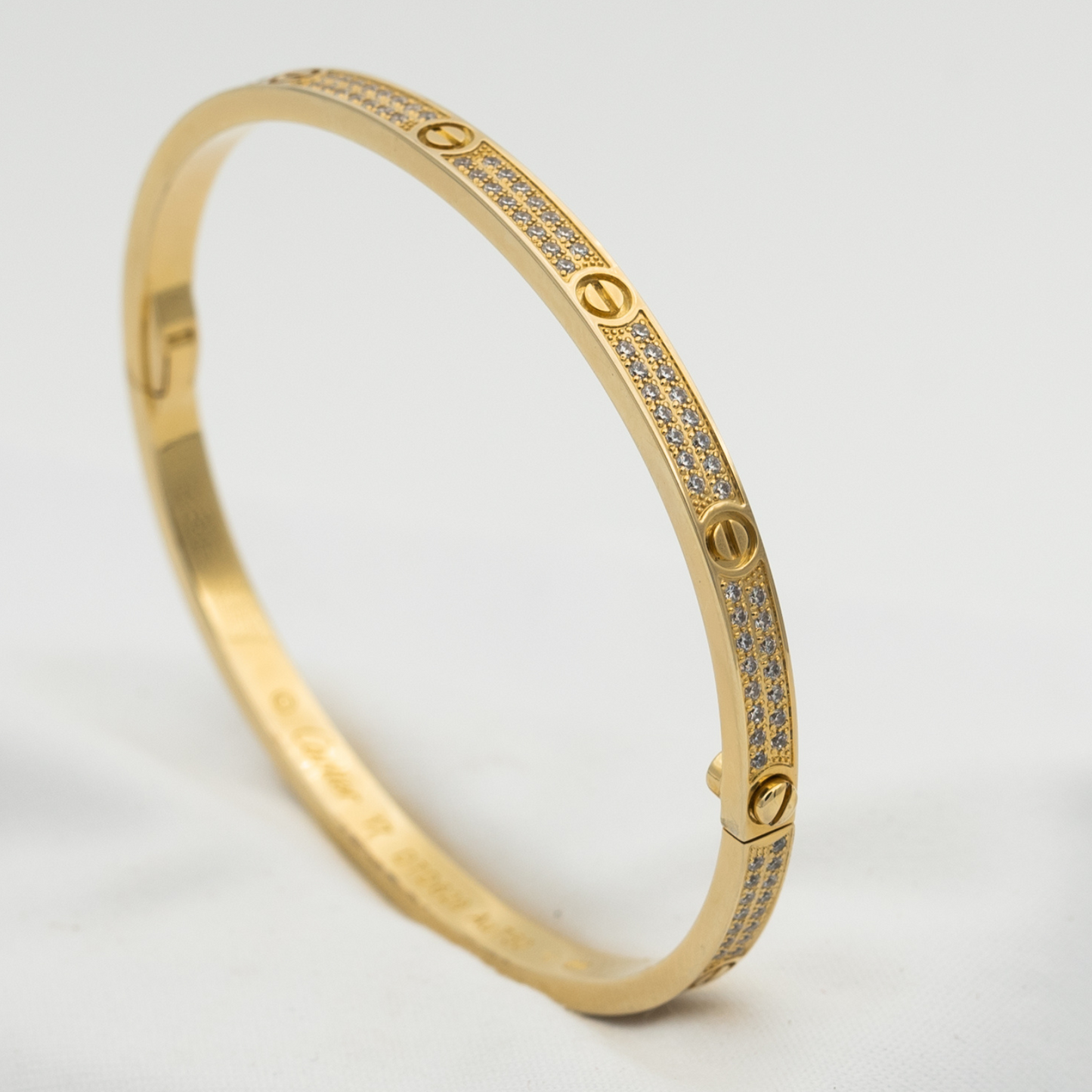 [Vellora-Opalyn]LOVE BRACELET 3.65MM DIAMOND-PAVED