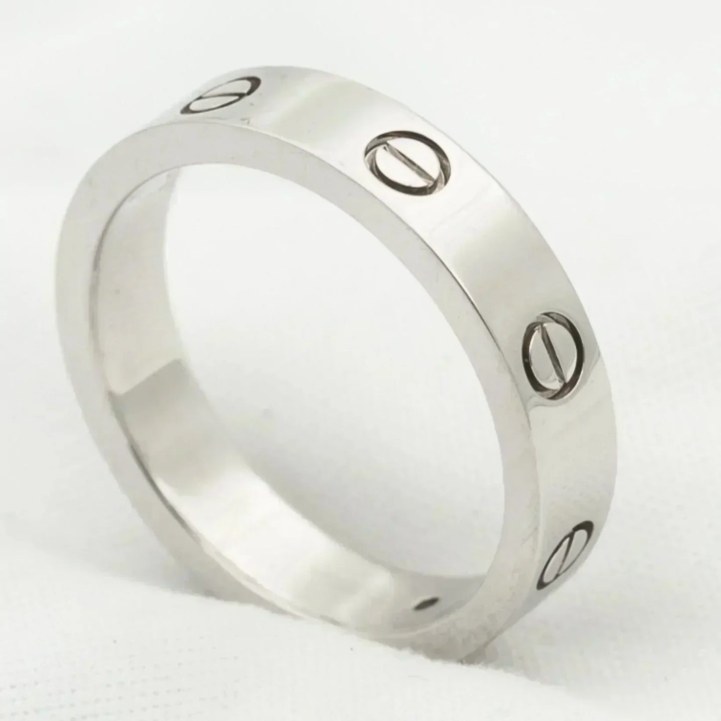 [Vellora-Opalyn]LOVE RING 4MM 1 DIAMOND SILVER
