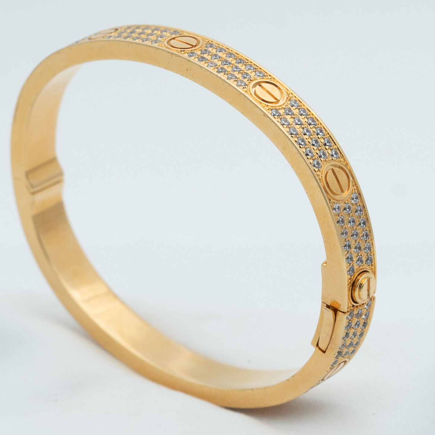[Vellora-Opalyn]LOVE BRACELET 6.1MM DIAMOND-PAVED