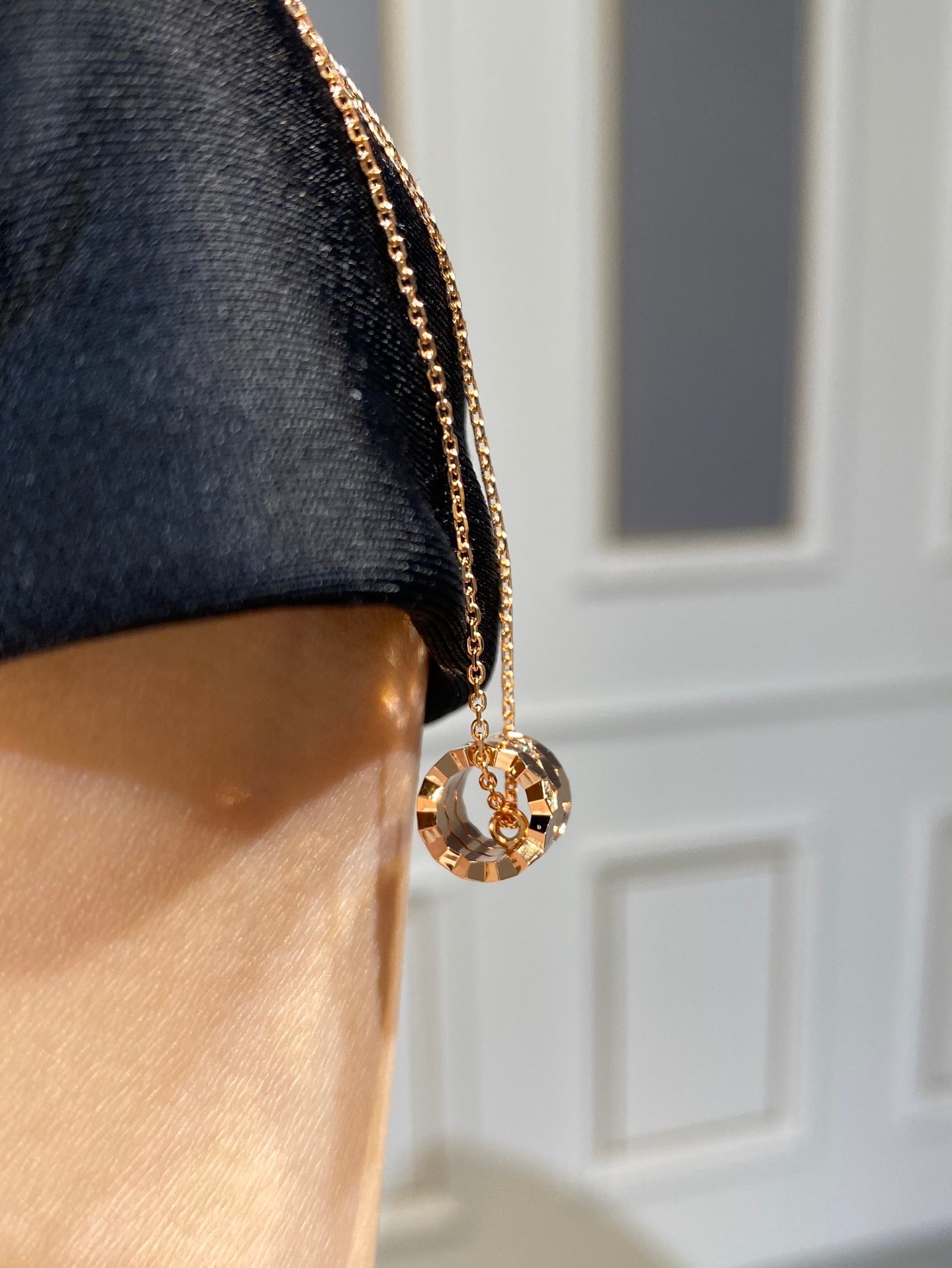 [Vellora-Opalyn]BEE LOVE DIAMOND NECKLACE