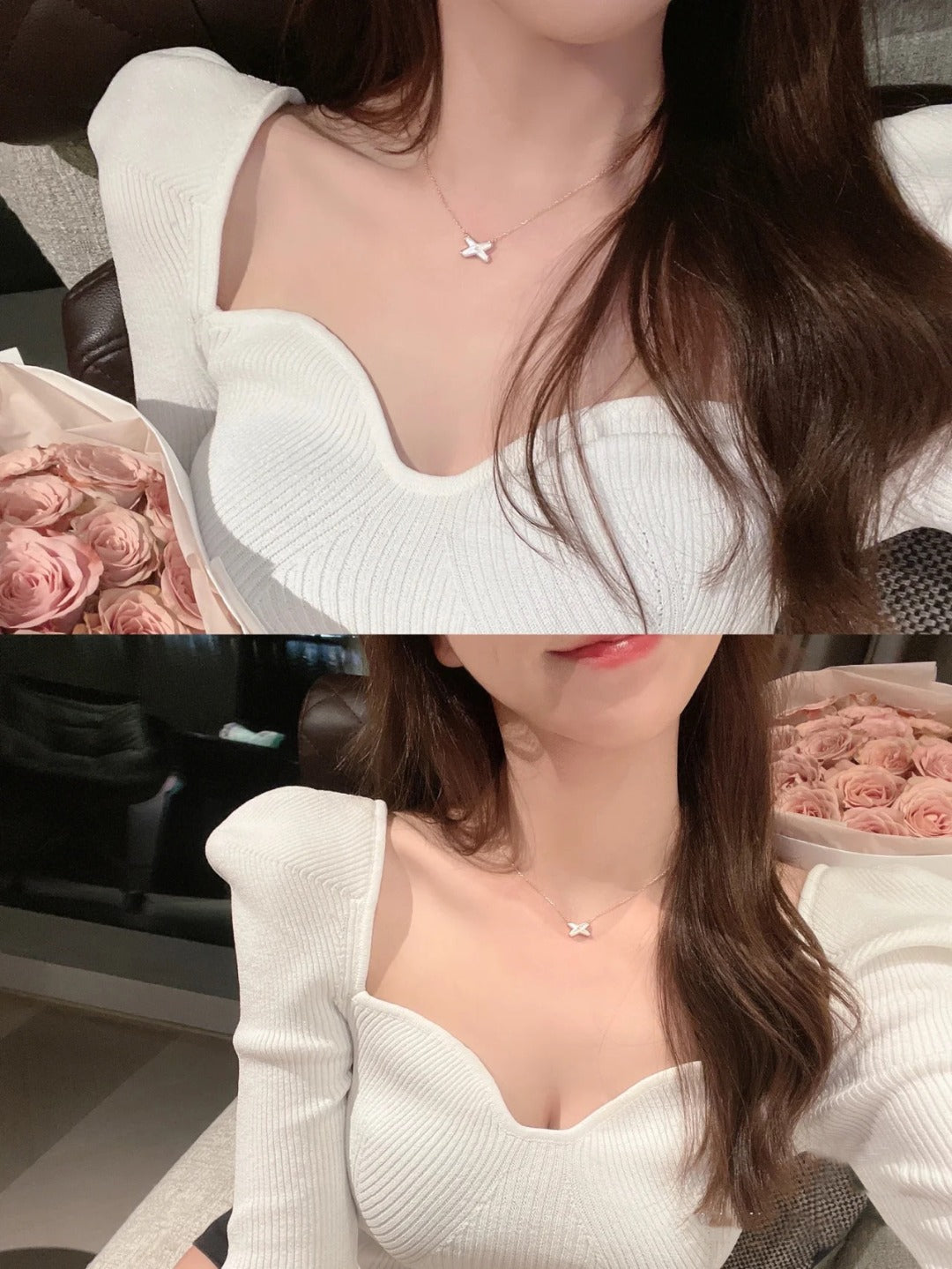 [Vellora-Opalyn]JEUX DE NECKLACE 1 DIAMOND