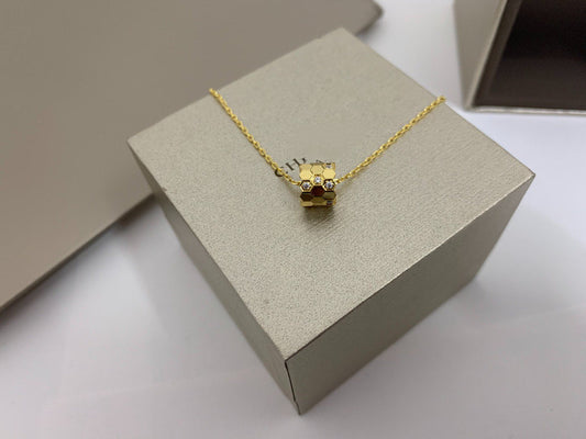 [Vellora-Opalyn]BEE LOVE DIAMOND NECKLACE