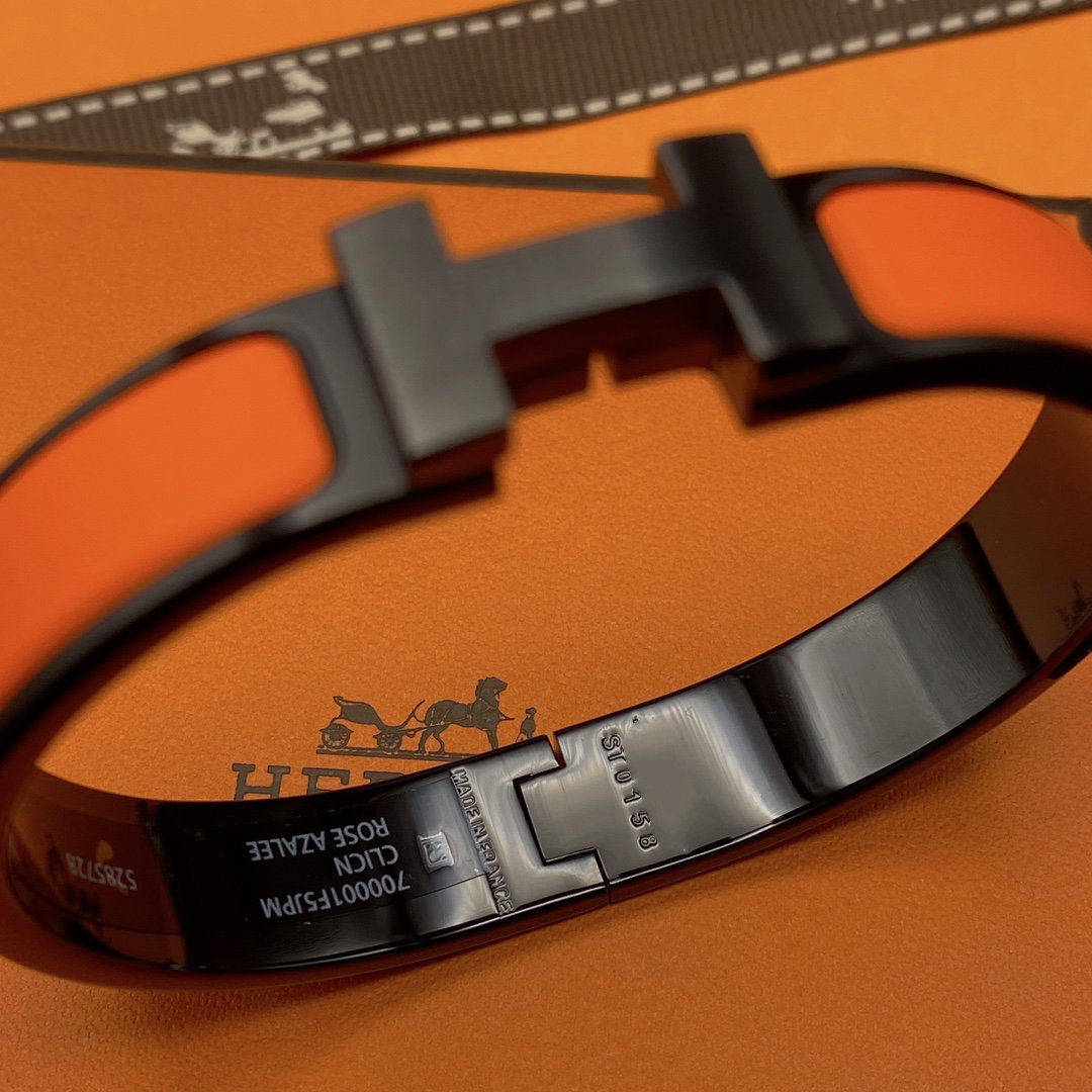 [Vellora-Opalyn]CLIC HM SO BLACK OREGAN BRACELET