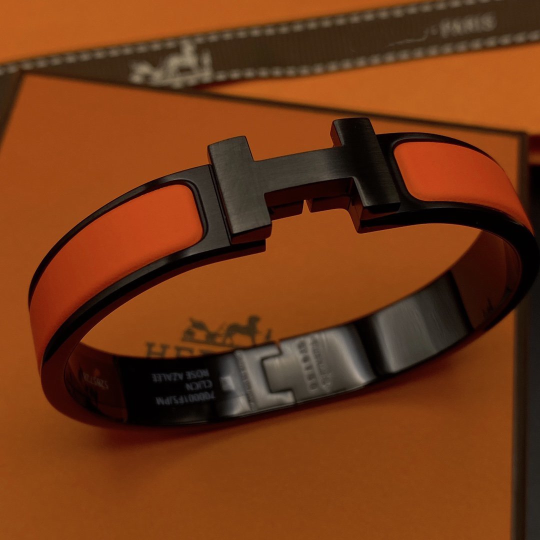 [Vellora-Opalyn]CLIC HM SO BLACK OREGAN BRACELET