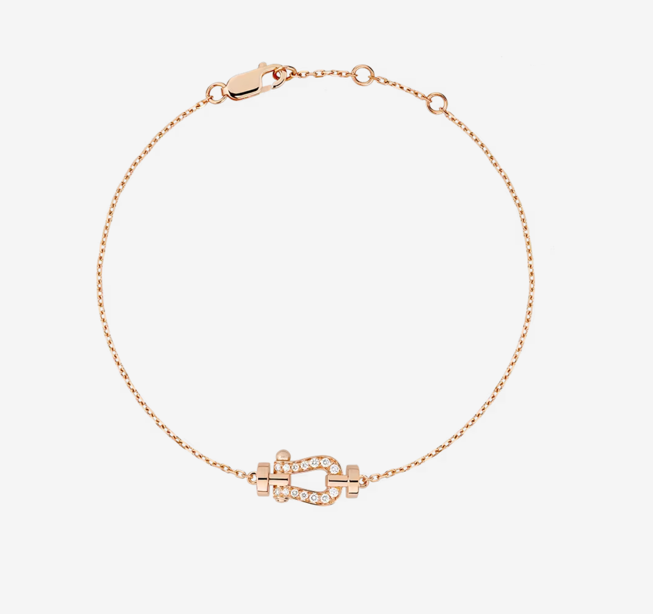 [Vellora-Opalyn]FORCE 10 FULL DIAMOND BUCKLE CHAIN LINK MINI MODEL