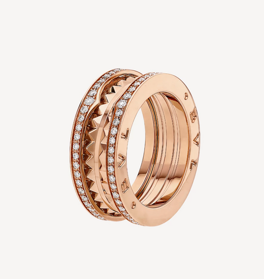 [Vellora-Opalyn]ZERO 1 ROCK DIAMOND PINK GOLD