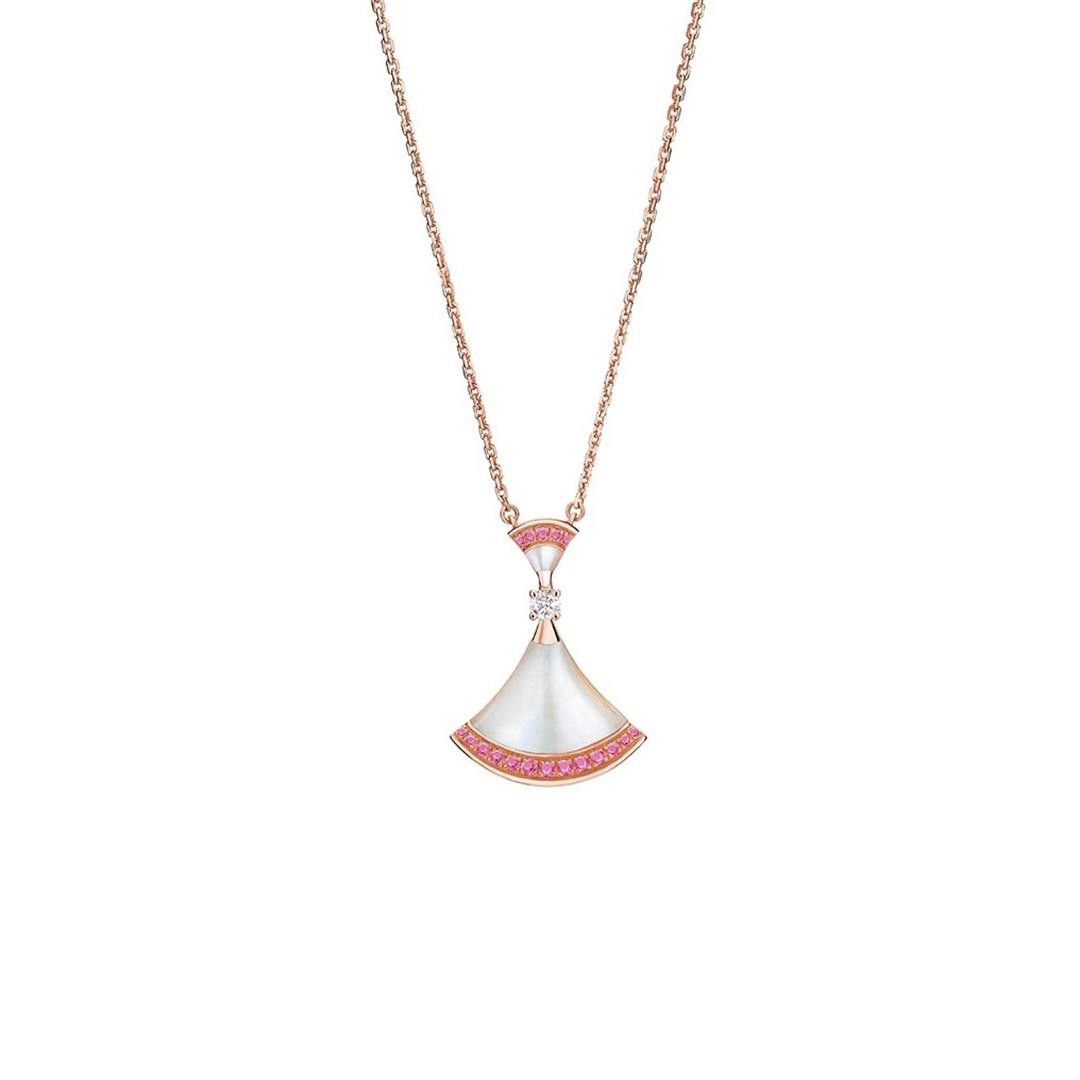 [Vellora-Opalyn]DREAM NECKLACE MOP PINK DIAMOND