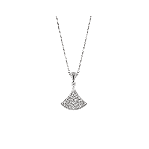 [Vellora-Opalyn]DREAM NECKLACE SILVER FULL DIAMOND