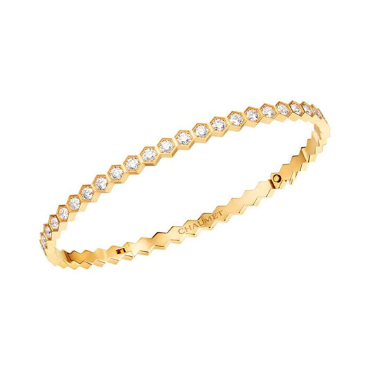 [Vellora-Opalyn]BEE LOVE GOLD BRACELET FULL DIAMOND