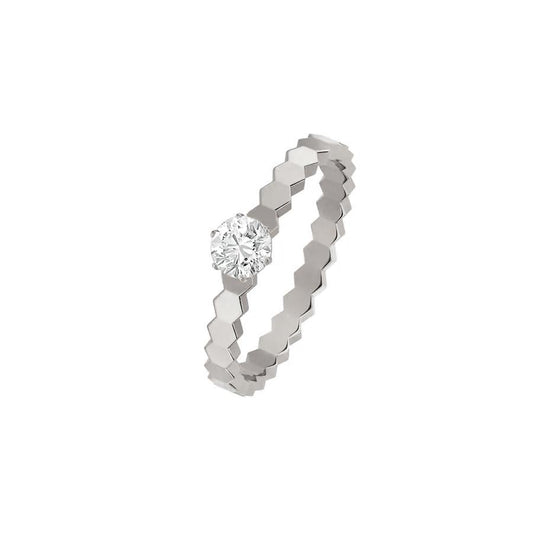[Vellora-Opalyn]BEE LOVE RING SILVER 1 DIAMOND