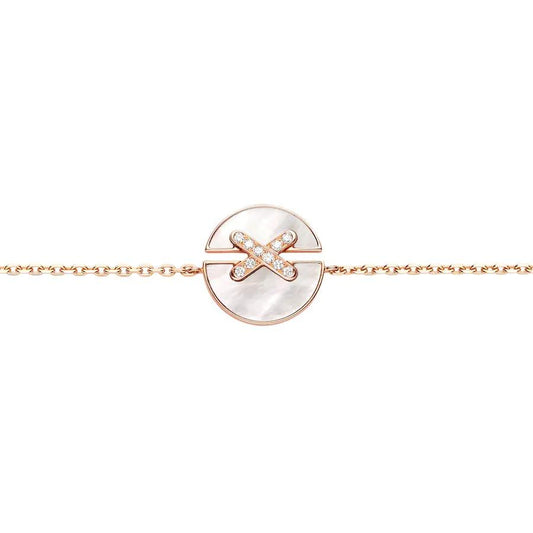 [Vellora-Opalyn]JEUX DE BRACELET MOP PINK GOLD DIAMONDS