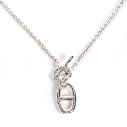 [Vellora-Opalyn]HM CHAINE D'ANCRE PENDANT NECKLACE STERLING SILVER