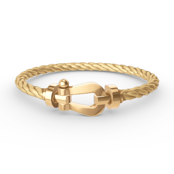 [Vellora-Opalyn]FORCE LARGE HORSESHOE NO DIAMOND BRACELET GOLD