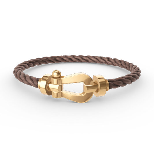 [Vellora-Opalyn]FORCE LARGE HORSESHOE NO DIAMOND BRACELET GOLD